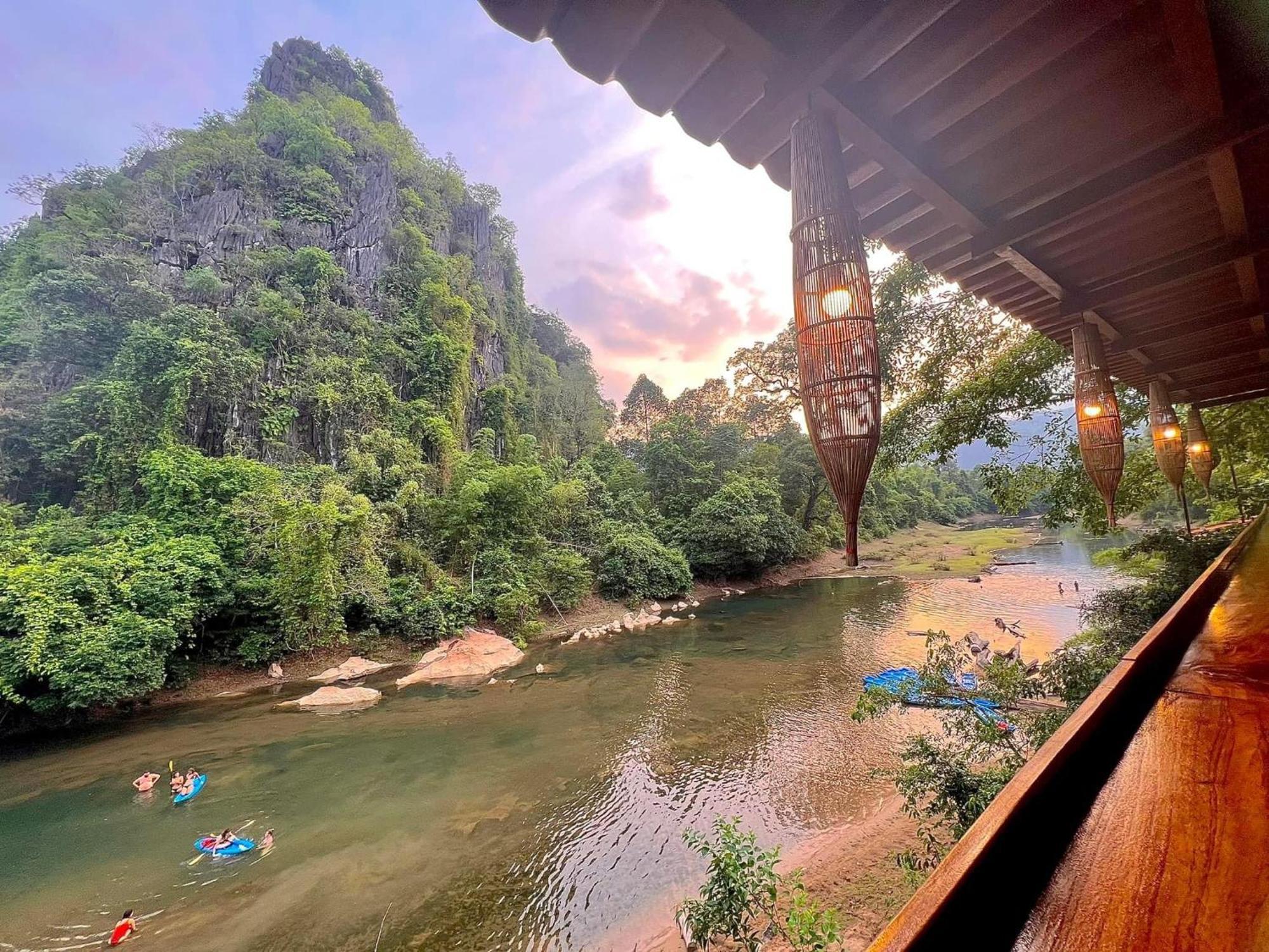 Springriver Resort บ้านออ ภายนอก รูปภาพ