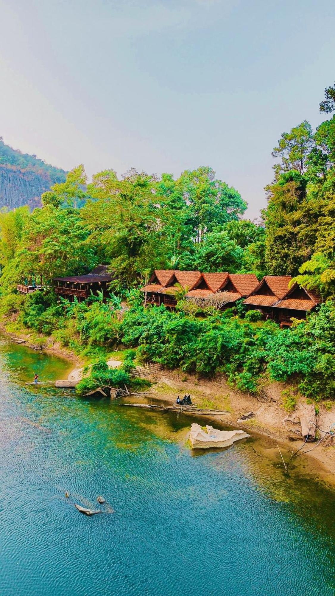 Springriver Resort บ้านออ ภายนอก รูปภาพ