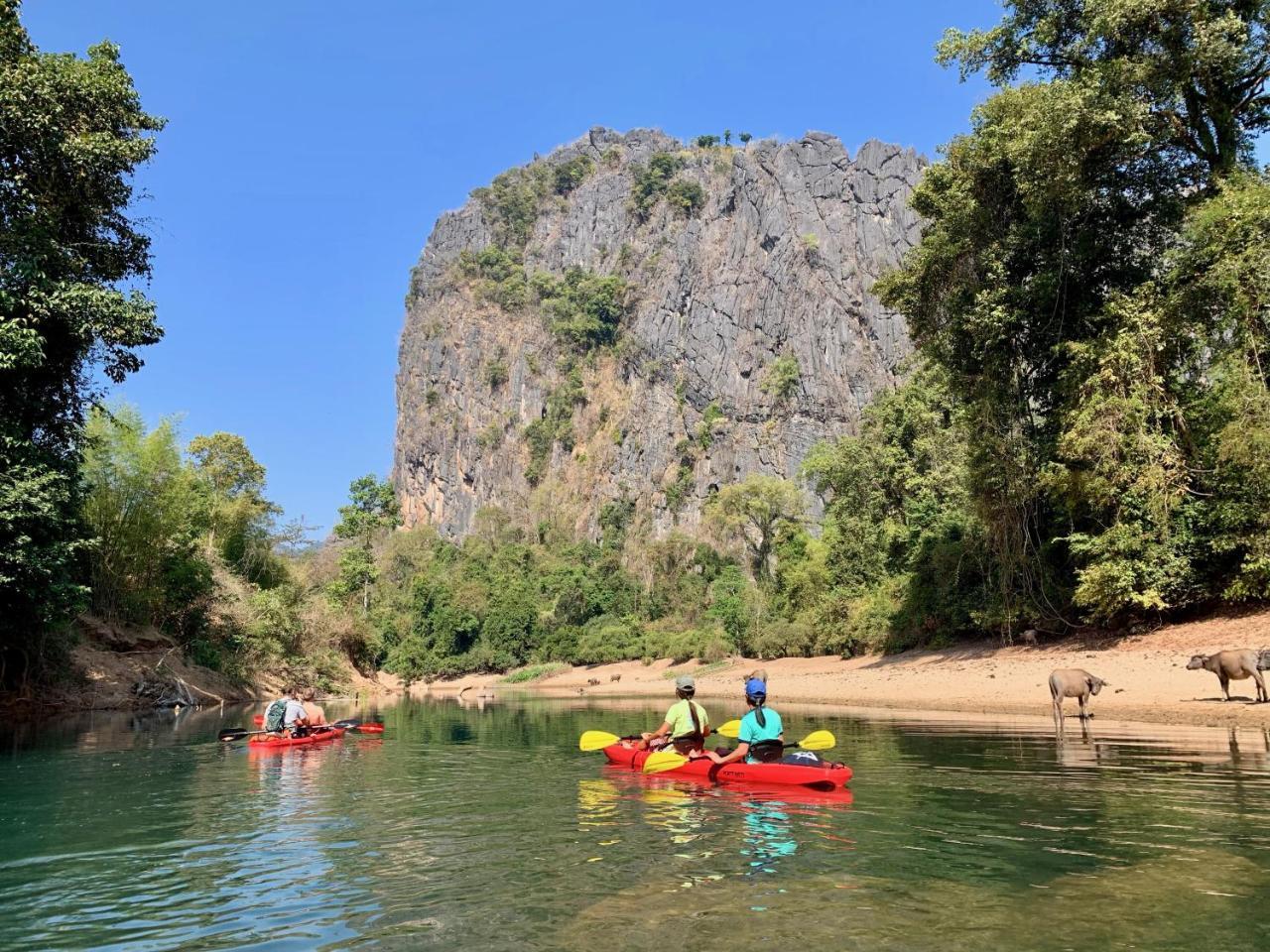Springriver Resort บ้านออ ภายนอก รูปภาพ